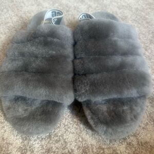 UGG Fluff Yeah Slides Slippers 10